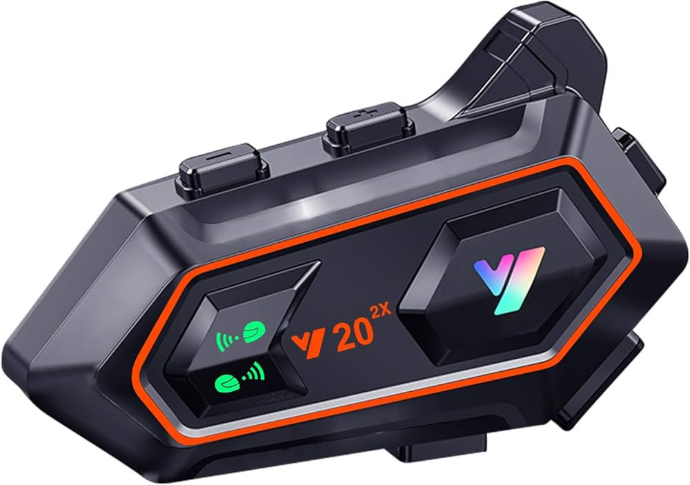 Y20 2X HELMET BLUETOOTH HEADSET 2 PERSON